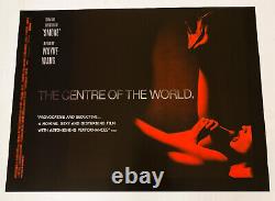 The Centre of the World 2001 British Quad Molly Parker Alisha Klass Erotic Movie