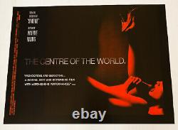 The Centre of the World 2001 British Quad Molly Parker Alisha Klass erotic movie