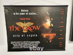 The Crow, Double Sided Original UK Quad Sheet Movie Poster
