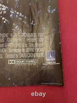 The Dead Zone Stephen King Uk Quad Movie Film Poster 1983 Sci- Fi Cult Vintage