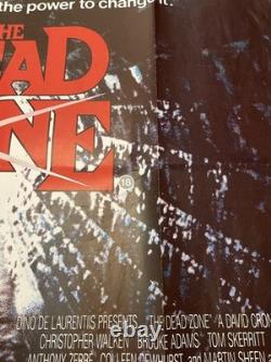 The Dead Zone Stephen King Uk Quad Movie Film Poster 1983 Sci- Fi Cult Vintage