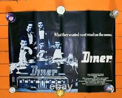 The Diner 1982 UK QUAD Poster