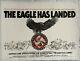 The Eagle Has Landed Uk British Quad Linen Backed Film Poster (1977) Caine