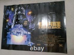 The Empire Strikes Back Special Edition 1997 RR Original UK Quad Poster