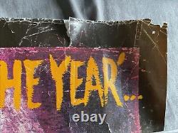 The Evil Dead 1981 Original Uk Quad Poster Graham Humphreys' Masterpiece