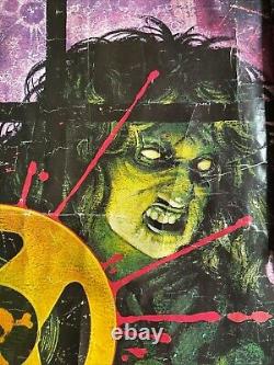 The Evil Dead 1981 Original Uk Quad Poster Graham Humphreys' Masterpiece
