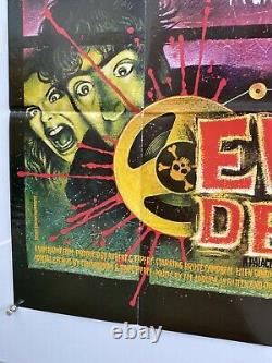 The Evil Dead Original UK British Quad Film Poster (1982) Graham Humphreys