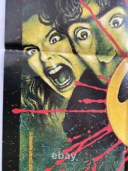 The Evil Dead Original UK British Quad Film Poster (1982) Graham Humphreys