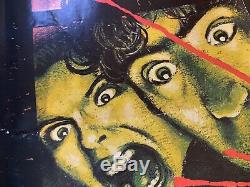 The Evil Dead Original UK British Quad Film Poster (1982) Graham Humphreys