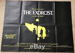 The Exorcist Original UK Quad Film Movie Poster