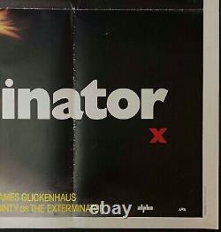 The Exterminator Original Quad Movie Poster Robert Ginty 1980