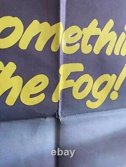 The FOG Original UK British Quad Film Poster (1980) John Carpenter 30x40