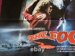 The Fog (1980) A Man a Woman and a Bank Original UK Double Quad Movie Poster