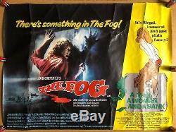The Fog Original British Quad Cinema Movie Poster John Carpenter