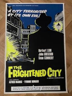 The Frightened City 1961 Original British Film Movie Poster Sean Connery 007