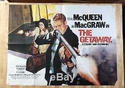 The Getaway Original Quad UK Movie Poster