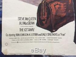 The Getaway Original Quad UK Movie Poster