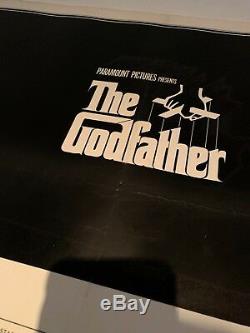 The Godfather Vintage Original Movie UK Crown Quad 1972 Very Rare