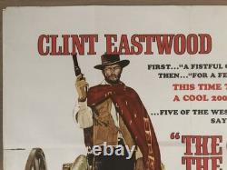 The Good, The Bad, The Ugly (1966), Original British Quad Movie Poster