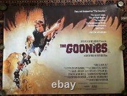 The Goonies Original UK Quad Film Poster