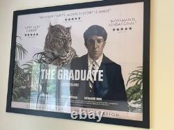 The Graduate Original Quad Movie Poster BFI 50 Anniversary