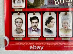 The Grand Budapest Hotel Original 2014 DS Movie Quad Poster Wes Anderson