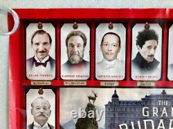 The Grand Budapest Hotel Original 2014 DS Movie Quad Poster Wes Anderson