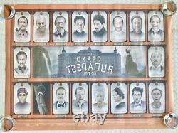 The Grand Budapest Hotel Original 2014 DS Movie Quad Poster Wes Anderson