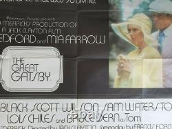 The Great Gatsby Original 1974 Uk Quad Movie Poster Robert Redford Mia Farrow
