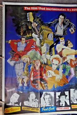 The Great Rock'n' Roll Swindle 1979 UK Quad Movie Poster Virgin Films