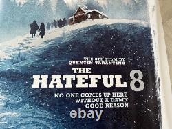 The Hateful Eight OFFICIAL Movie Quad Poster (Extremely Rare)