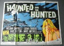 The Haunted and The Hunted Dementia 13 -1963 Original Quad Poster 30 X 40