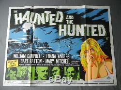 The Haunted and The Hunted Dementia 13 -1963 Original Quad Poster 30 X 40