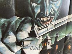 The House By The Cemetery Original UK Quad Film Poster (1981) Lucio Fulci Rare