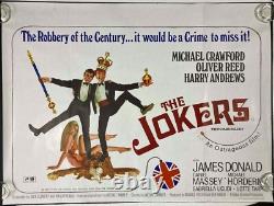 The Jokers Original Quad Movie Cinema Poster Oliver Reed Michael Crawford 1967