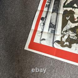 The Jungle Book Original Vintage 1967 UK Quad Poster Very Good Condition