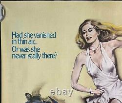 The Lady Vanishes Original Quad Movie Cinema Poster Cybill Shepherd Hammer 1979