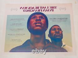 The Last Black Man In San Francisco Original 2019 UK Quad art Jimmie Fails movie