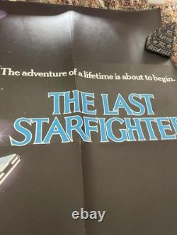 The Last Starfighter Original Uk Quad Cinema Poster