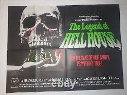 The Legend Of Hell House 1973 Uk Quad Original Poster 30x40 Vintage Horror
