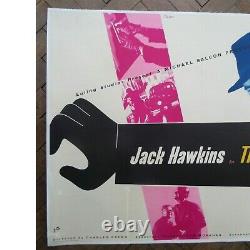 The Long Arm (1956) UK Quad Cinema Poster Ealing Film Studios Classic Crime