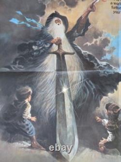 The Lord of the Rings original movie 1978 poster UK quad
