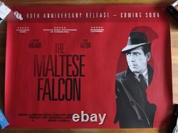 The Maltese Falcon 80th Anniversary (BFI) Original Rolled UK S/S Quad Poster