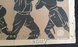 The Man Within 1947 Original British Quad Film Poster Michael Redgrave Rare