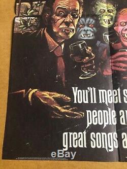 The Monster Club Original British Quad Cinema Movie Poster, Graham Humphreys