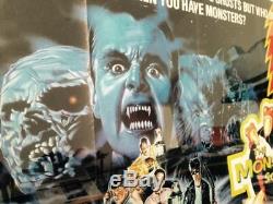 The Monster Squad Original UK Quad Cinema Film Poster