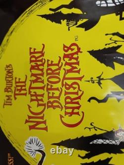 The Nightmare Before Christmas (1993) Original UK Quad 30x40 Tim Burton Ro