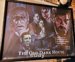 The Old Dark House Original Quad Movie Poster Eureka OOP Rare Blu Ray Ad Karloff