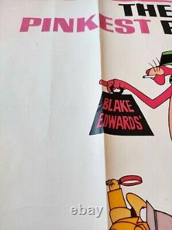 The Pink Panther Strikes Again Original Uk Quad Film Poster 1976