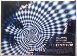 The Prestige (2006) Original UK Quad Cinema Poster, Christopher Nolan